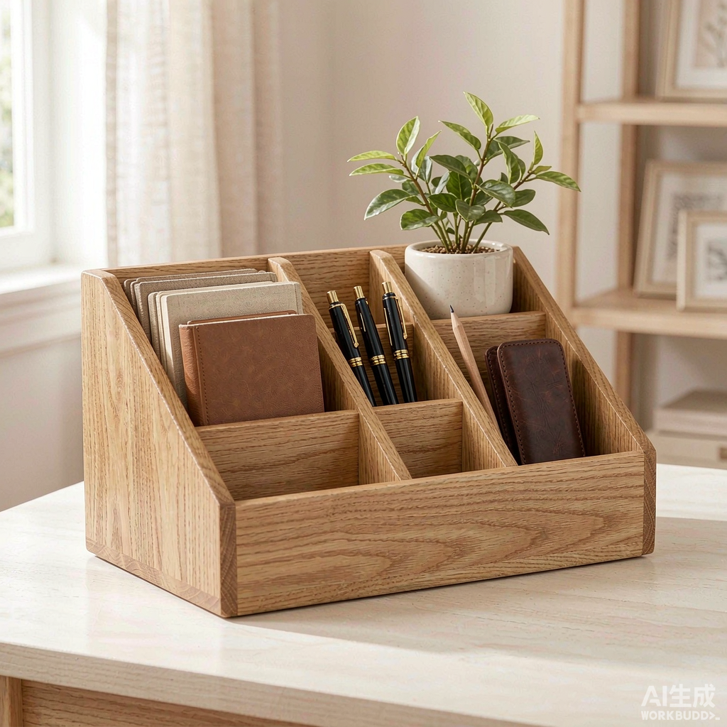 Desktop organizer shelf