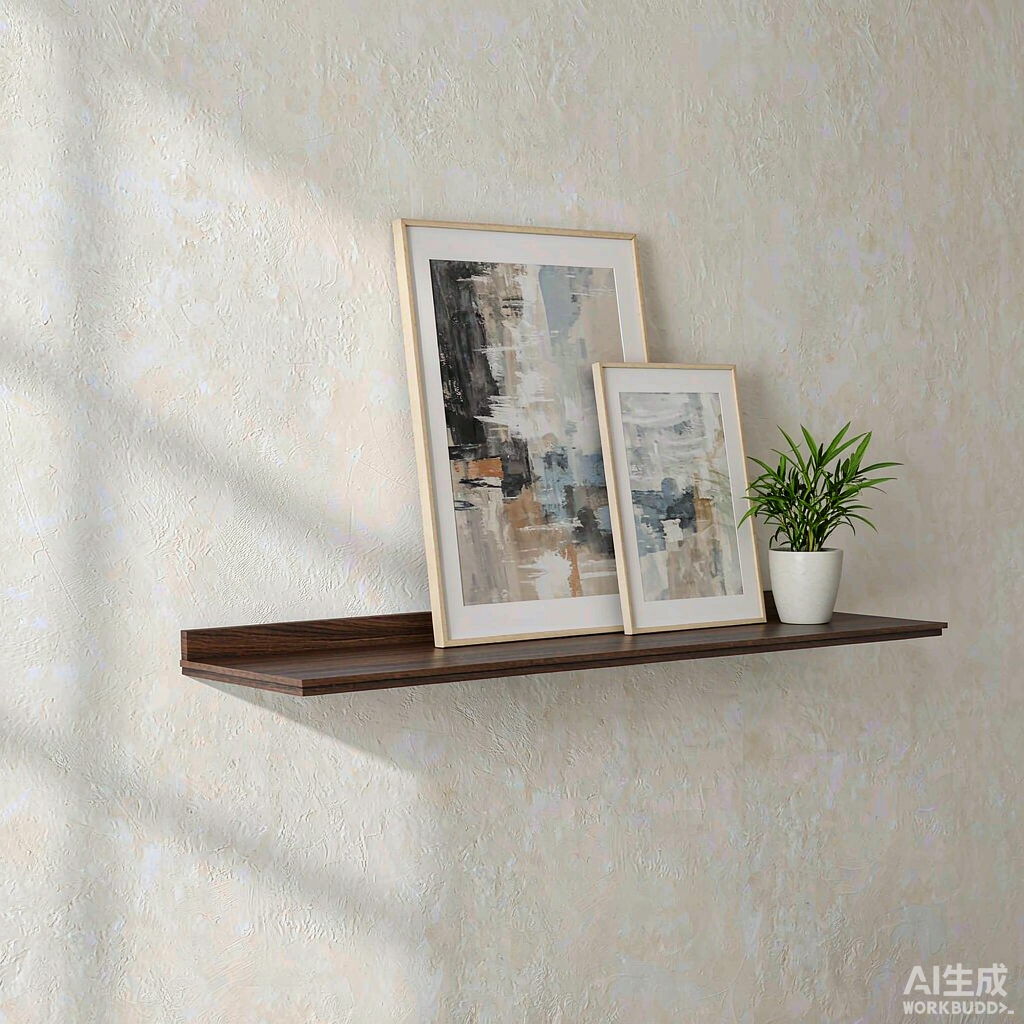 Picture ledge wall shelf
